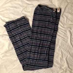 Rubiawear Stripe Full Length Legwarmers Small